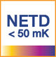 NETD < 50 mK