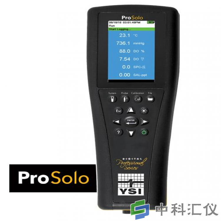 美國YSI ProSolo便攜式熒光法溶氧儀