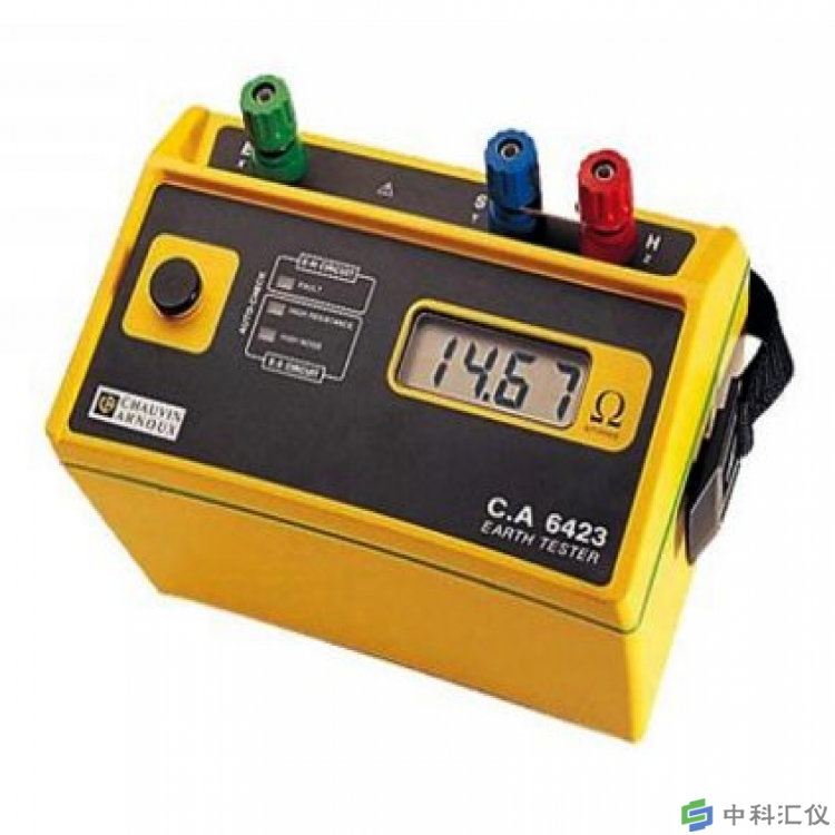法國(guó)CA CA6423三極法接地電阻測(cè)試儀